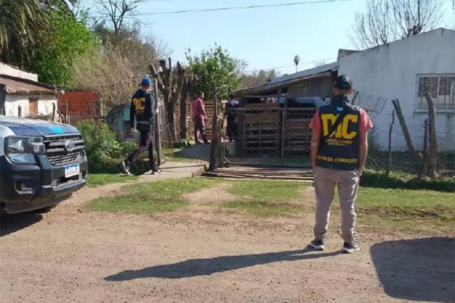 El lugar donde estaban los elementos robados. Diario &Eacute;poca