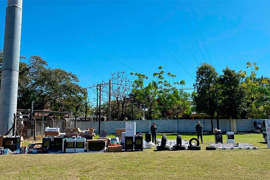 Contrabando desarticulado en Formosa. Gendarmer&iacute;a Nacional