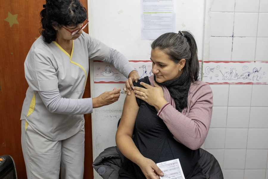 Explicaron la importancia de la vacunaci&oacute;n para embarazadas. Fuente: Archivo Elonce.