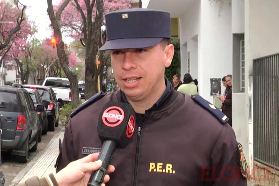 Mat&iacute;as Villarreal, jefe de Bomberos Zapadores de la Polic&iacute;a de Entre R&iacute;os