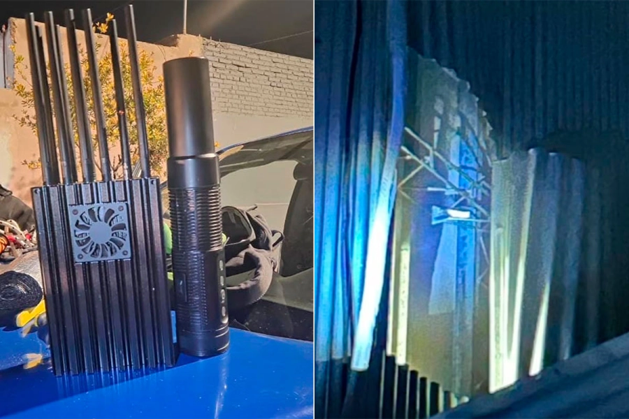 Con un boquete y sofisticados inhibidores robaron $30 millones de un mayorista