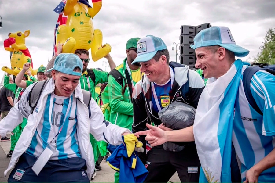 Imagen del equipo argentino que gan&oacute; el t&iacute;tulo en Oslo. Foto: Elonce.