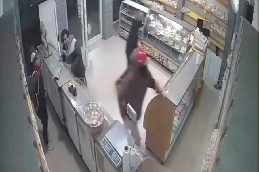 Robo a panader&iacute;a