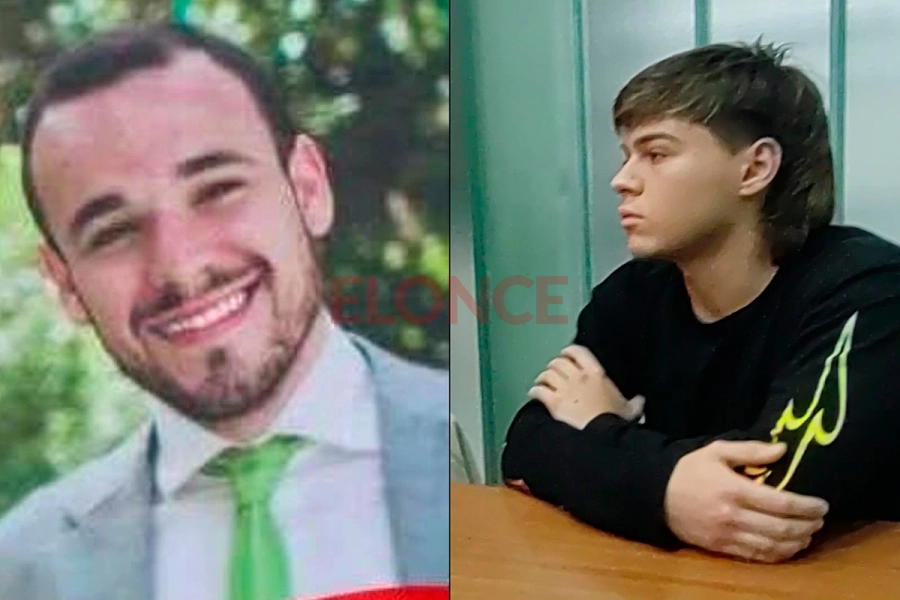 Agustín Leiva Chávez (víctima) / Nicolás Del Mestre (agresor)