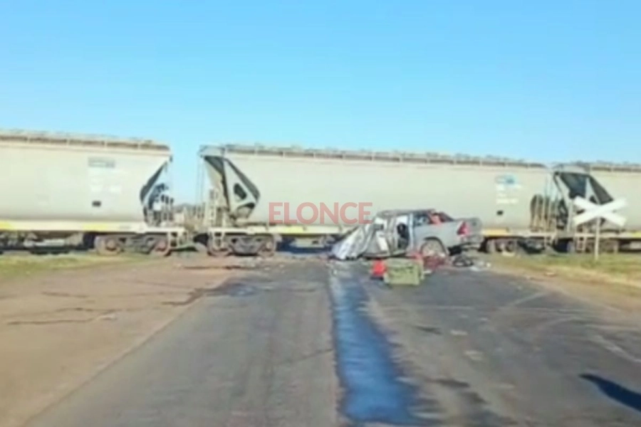 Tragedia vial en el sur de Entre Ríos (foto Elonce)