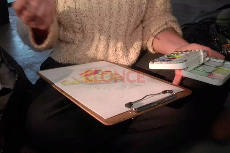 Trabajo en proceso. Foto: Elonce.