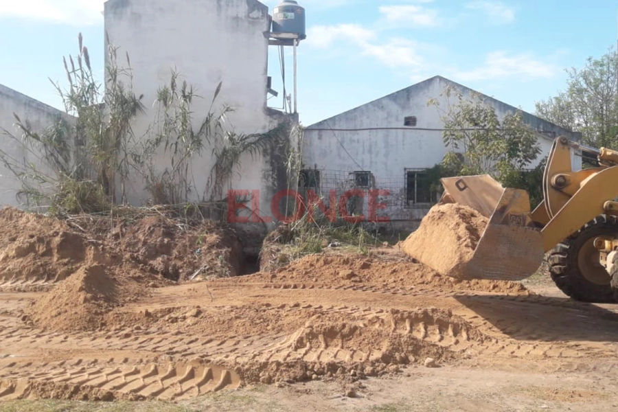 Accidente laboral en Paran&aacute; (foto Elonce)