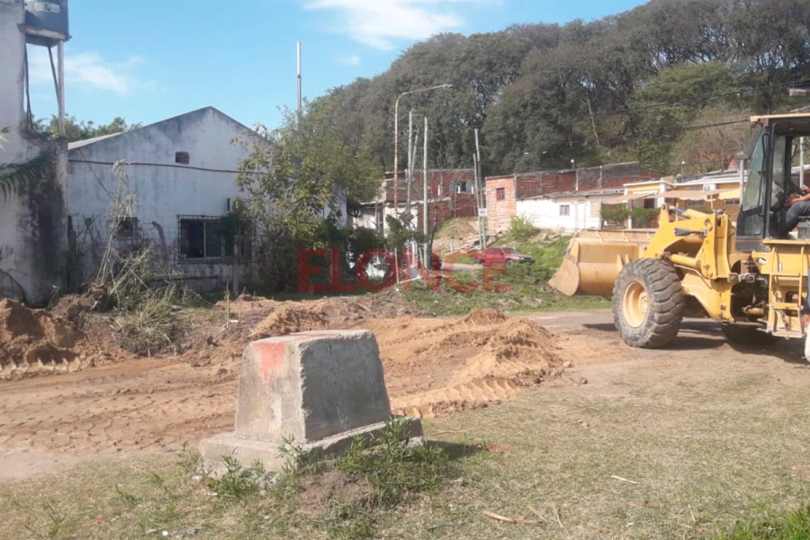 Accidente laboral en Paran&aacute; (foto Elonce)