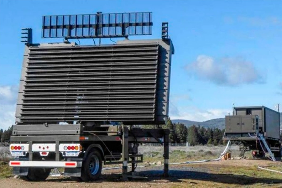El radar RPA-200M producido por INVAP.