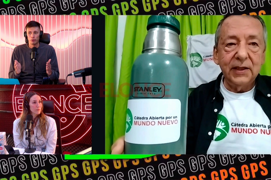 Luis Laferriere dialog&oacute; con GPS. Foto: Elonce.