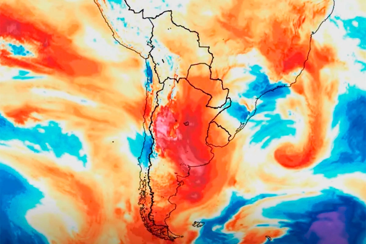 Una “marcada anomalía térmica” traerá calor al país Una “marcada anomalía térmica” traerá calor al país