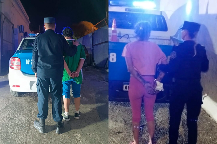 Detenidos en Paran&aacute; (foto Polic&iacute;a de Entre R&iacute;os)
