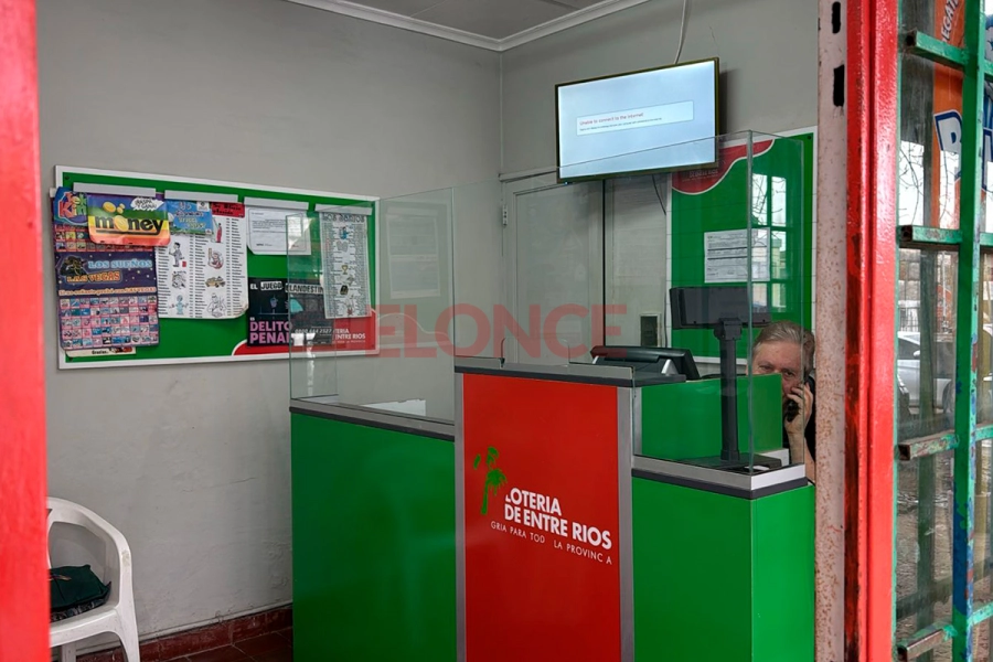 Agencia de t&oacute;mbola N&ordm;1.084 (foto Elonce)
