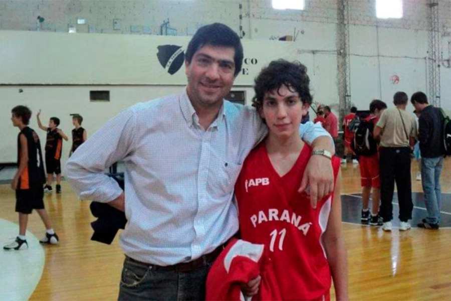 Nacho junto a su pap&aacute;