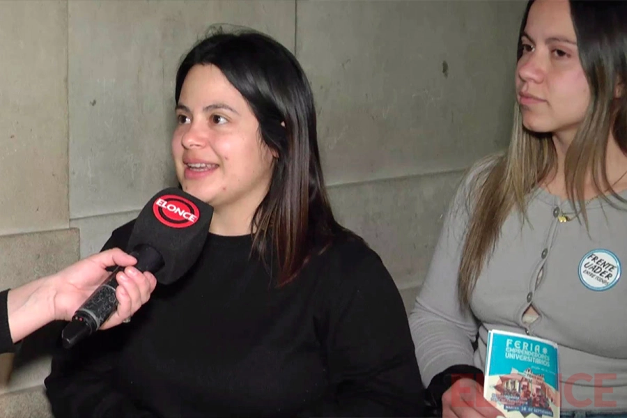 Organizadoras de la feria.
