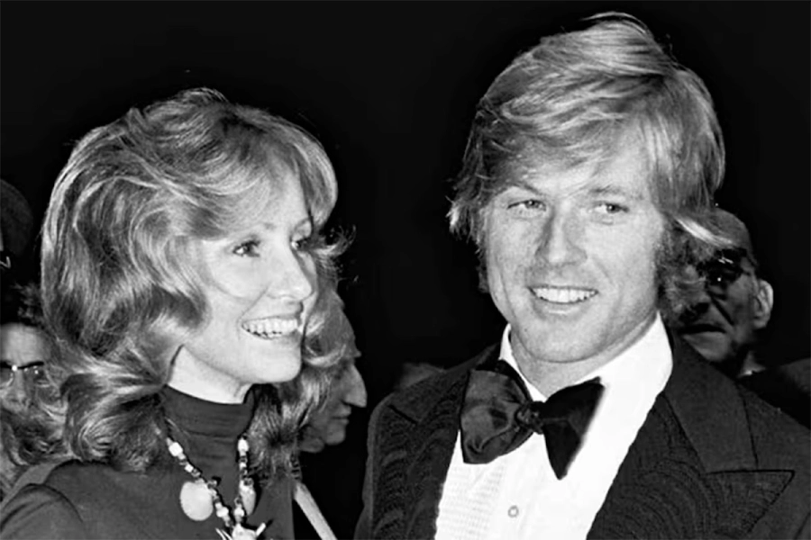 Robert Robert Redford y Lola Van Wagenen, su primer esposa y madres de sus hijos (foto EFE)