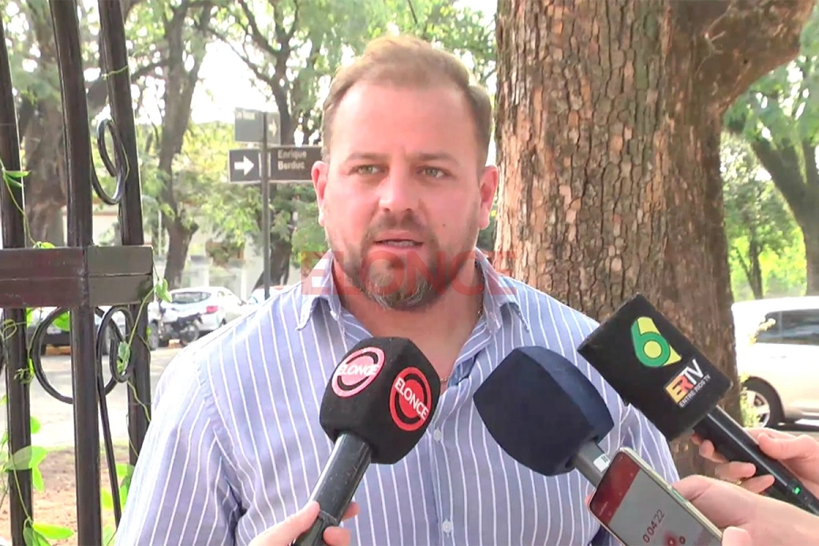 Juli&aacute;n Hirschfeld, secretario de Servicios P&uacute;blicos de la Municipalidad de Paran&aacute;. Foto: Elonce.