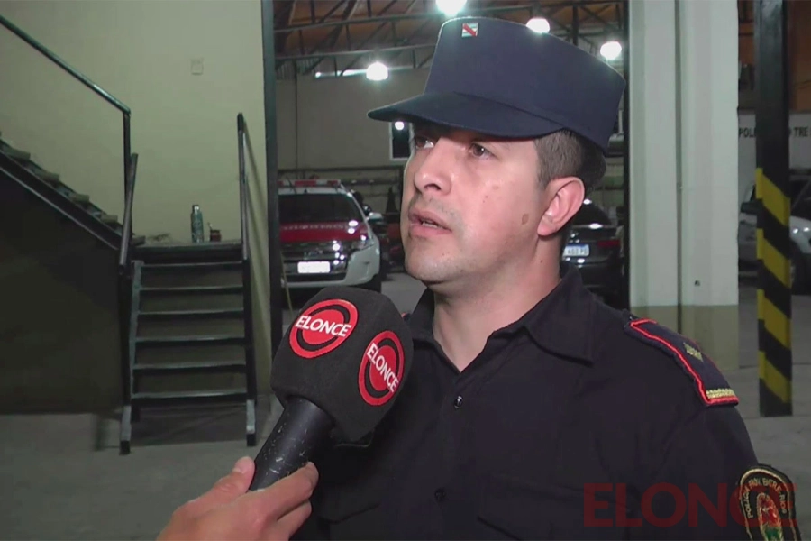 Subcomisario Gerardo Araoz.