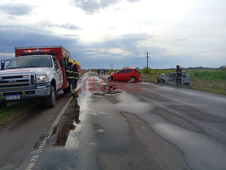 Accidente fatal sobre Ruta Provincial 16 (foto Elonce)