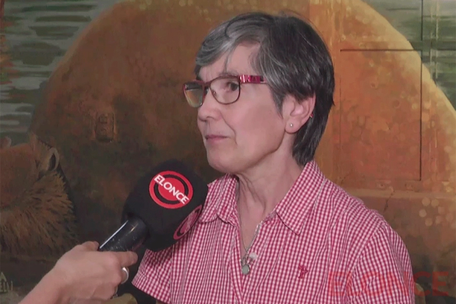 Graciela Ibargoyen, responsable del Registro Paleontol&oacute;gico Provincial.