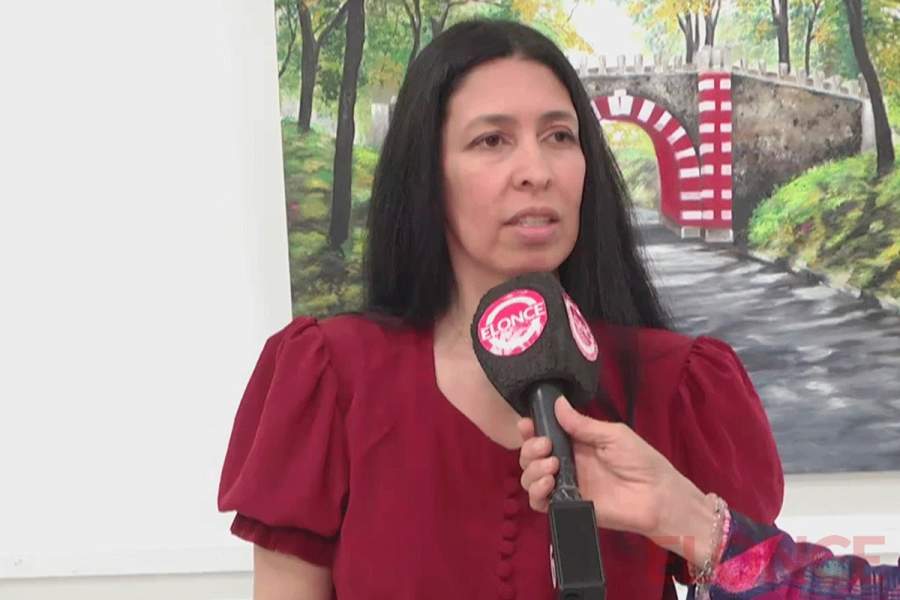 Alejandra Pe&ntilde;alda, artista paranaense.