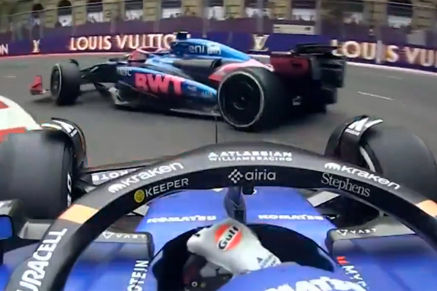 Colapinto tras el choque con Albon: &ldquo;Perd&iacute; todo"