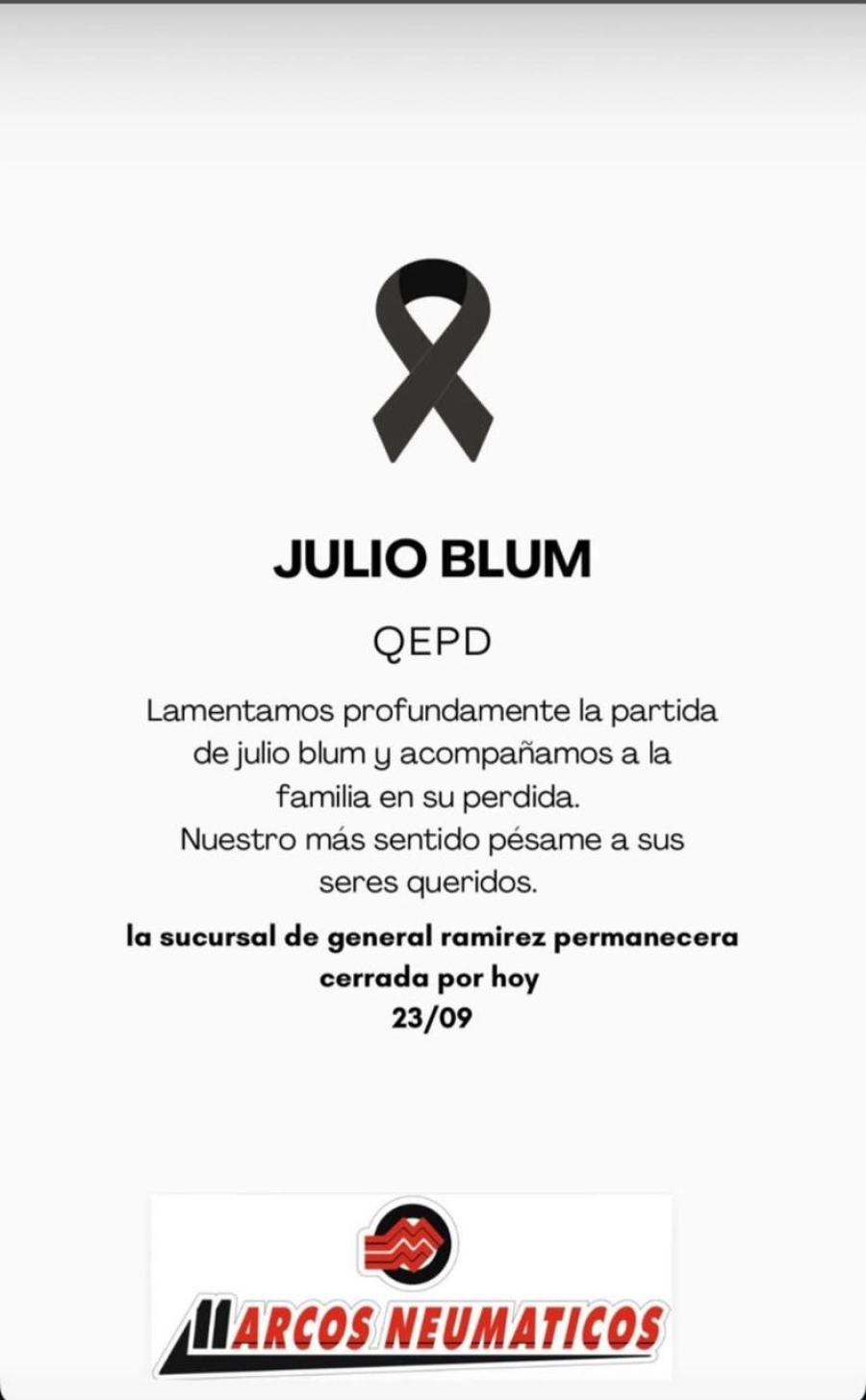 El comunicado de la empresa en la que ocurri&oacute; la tragedia