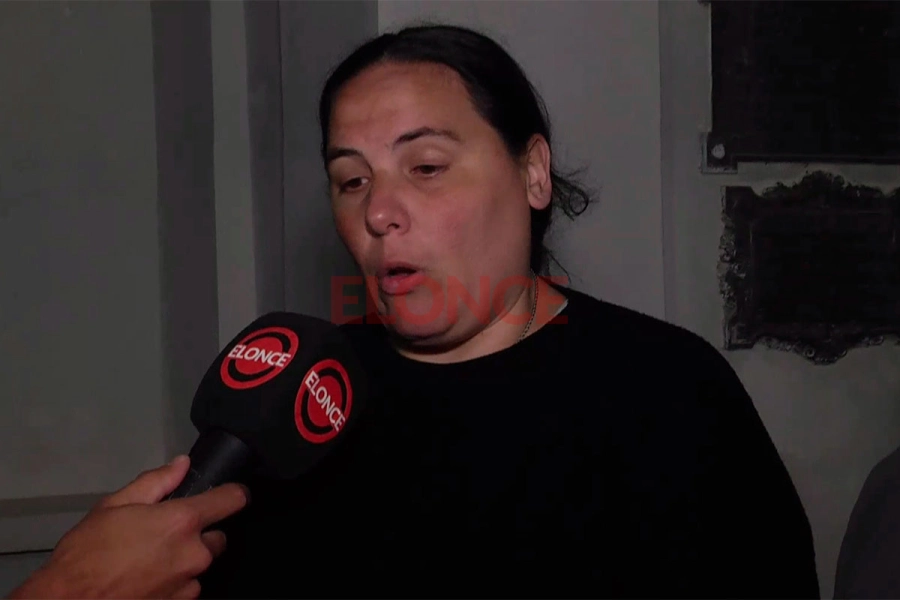 Marina Aristimu&ntilde;o, madre de Facundo. Foto: Elonce.