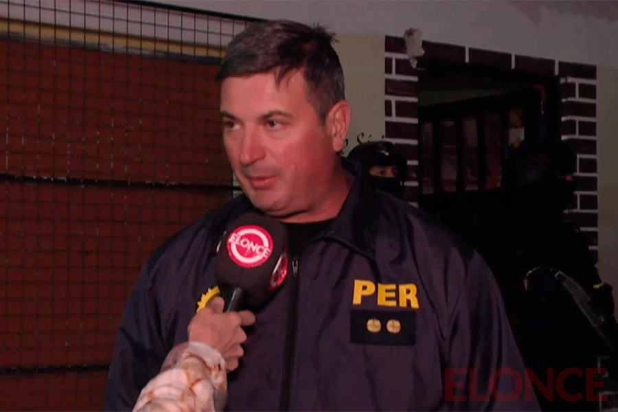 Comisario inspector Claudio Pasador.