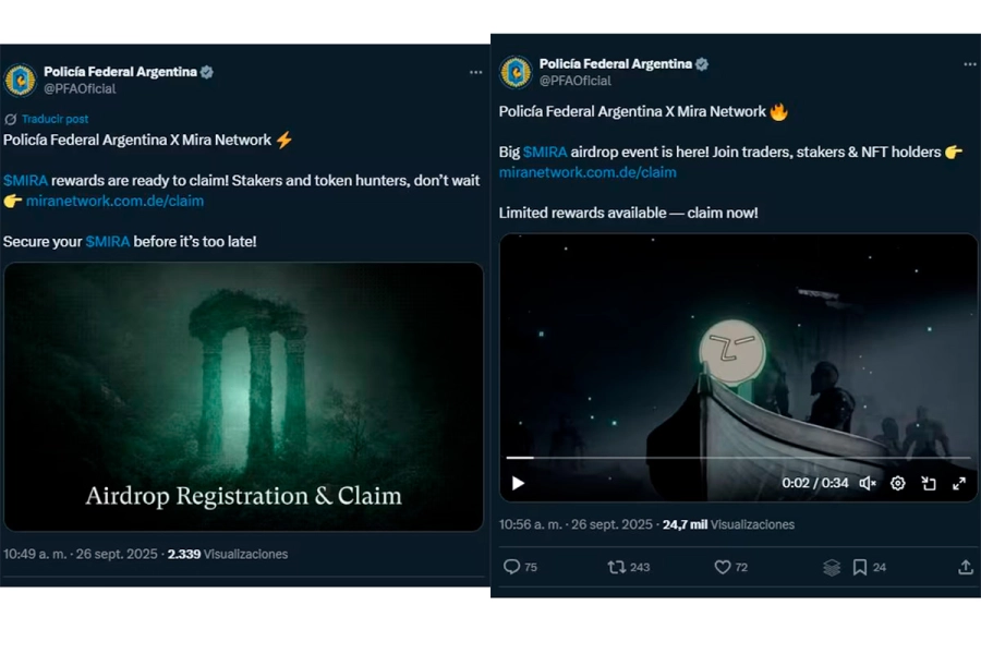 Hackearon la cuenta de la Policía Federal