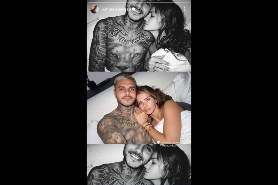 Foto: Instagram China Su&aacute;rez.