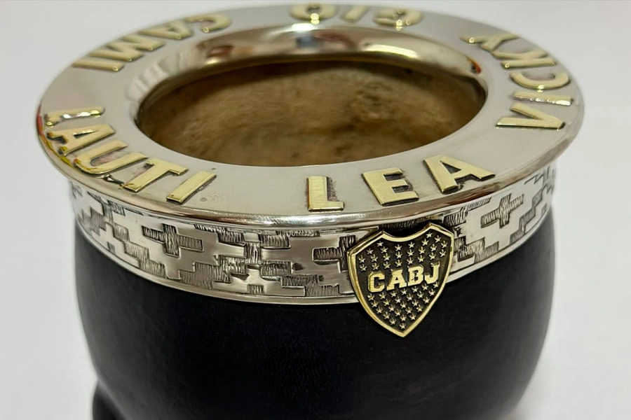 Un emprendedor entrerriano le obsequi&oacute; un mate a Paredes y cumpli&oacute; un sue&ntilde;o