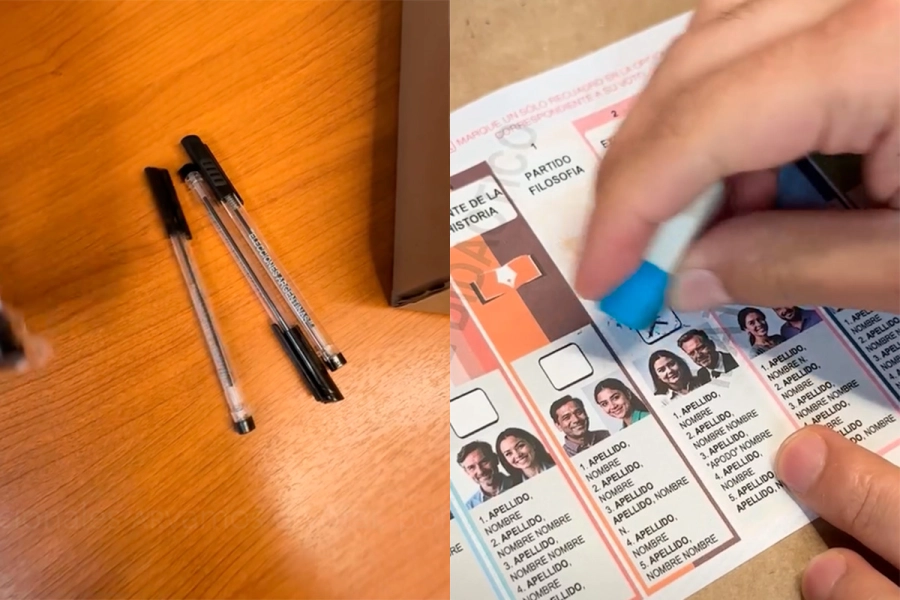 así es la lapicera indeleble que se usar&aacute; en las elecciones de octubre