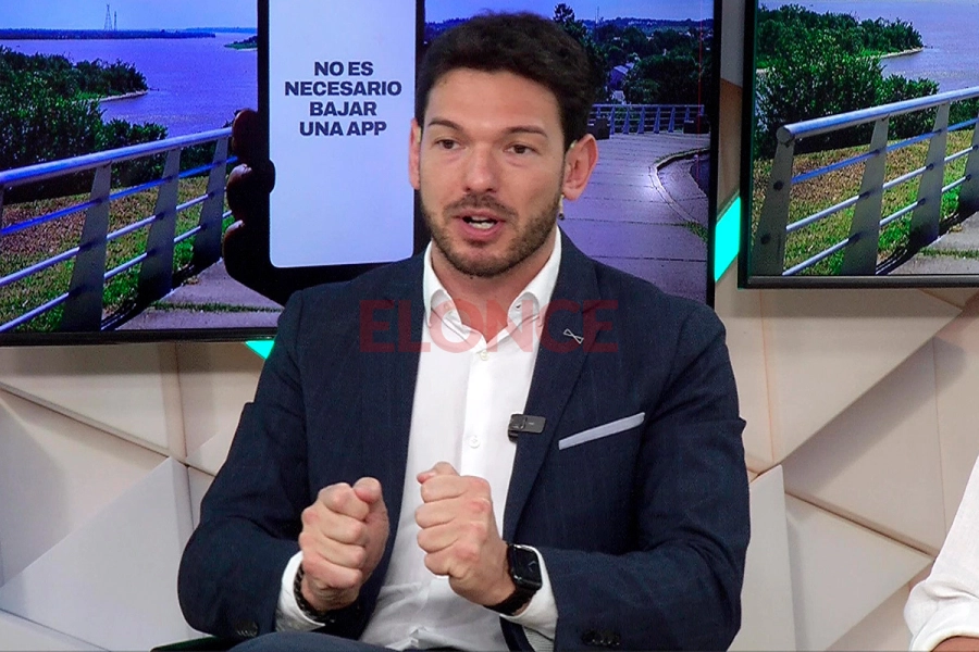 Emanuel Gainza, secretario de Modernizaci&oacute;n (foto Elonce)