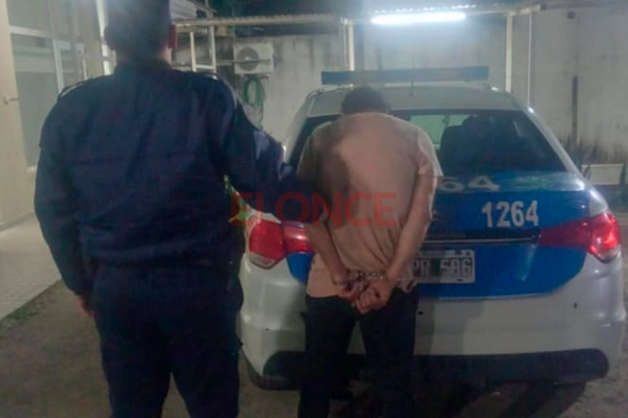 Detenido por robo en Paran&aacute; (foto Elonce)