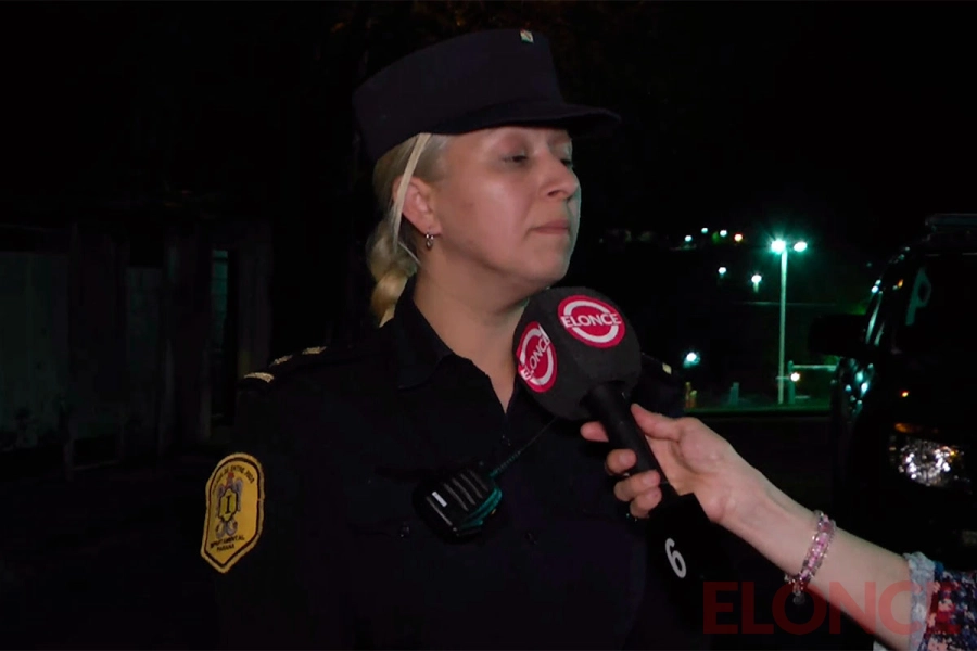 Cecillia Galeano, segunda jefa de Operaciones de la Polic&iacute;a Departamental Paran&aacute;