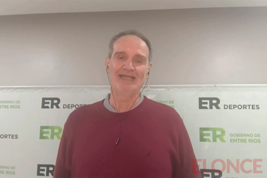 Secretario de Deportes de la provincia, Sebasti&aacute;n Uranga