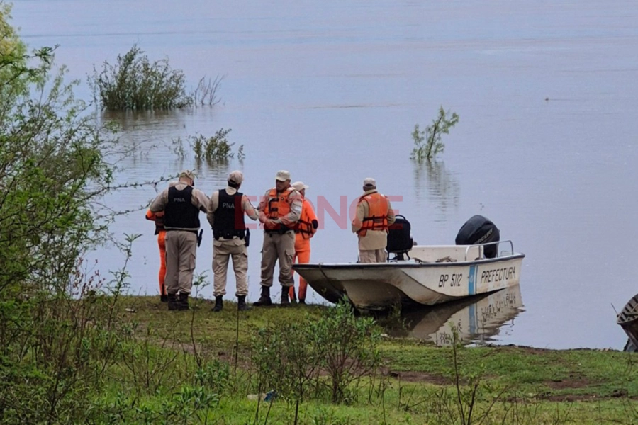 Personal policial y de Prefectura Concordia (foto gentileza Concordia Policiales)