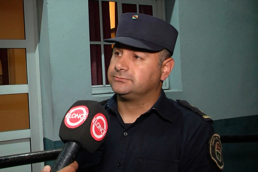 Comisario Hugo Paniagua.