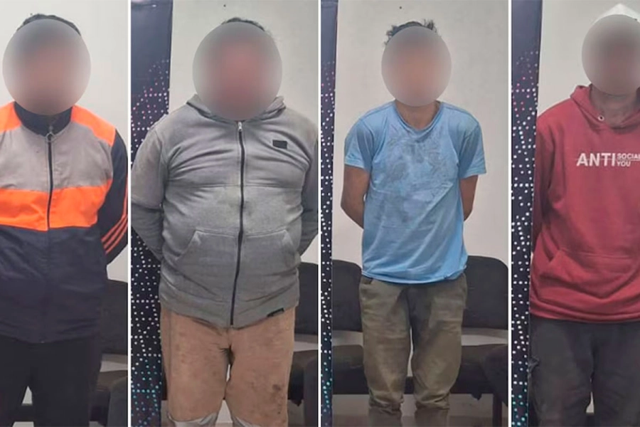 Los sospechosos detenidos