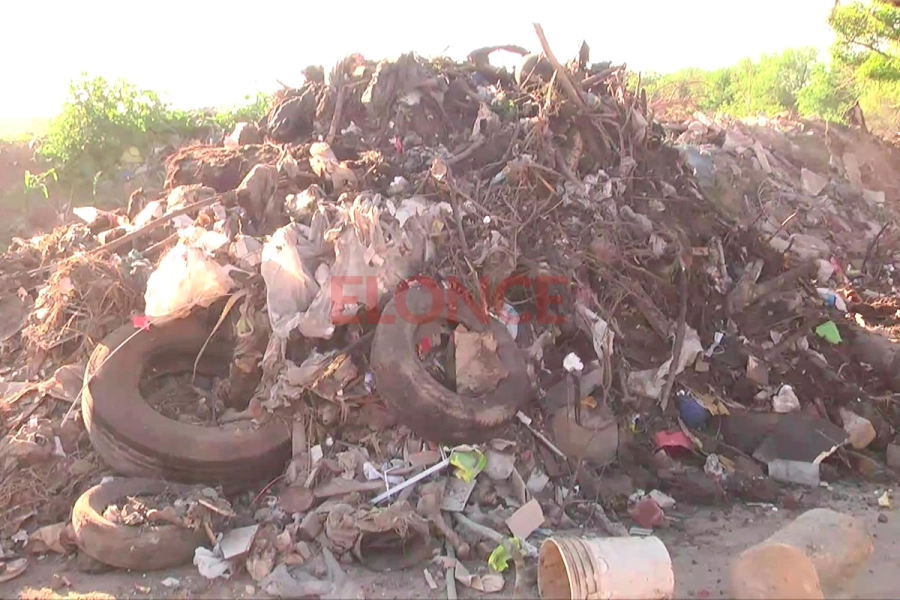 Limpieza de minibasural en Paran&aacute; (foto Elonce)