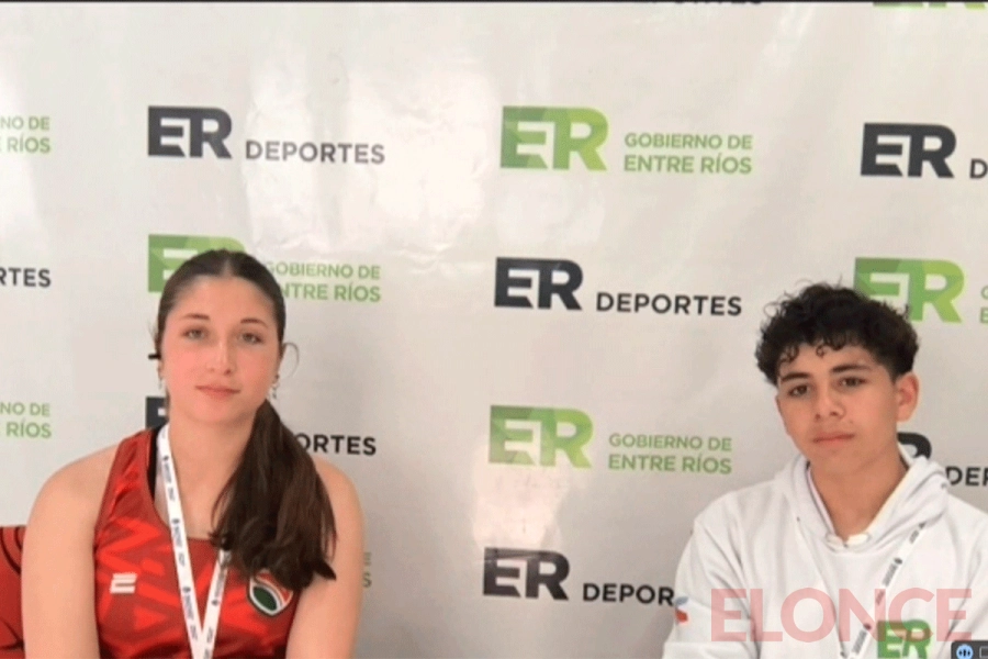 Maite Alegre y Valent&iacute;n Rold&aacute;n, medallistas