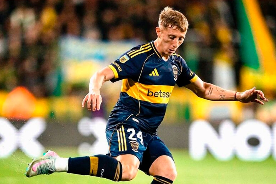 Juan Barinaga, otro de los que quedar&aacute; afuera de Boca. Foto: Archivo.