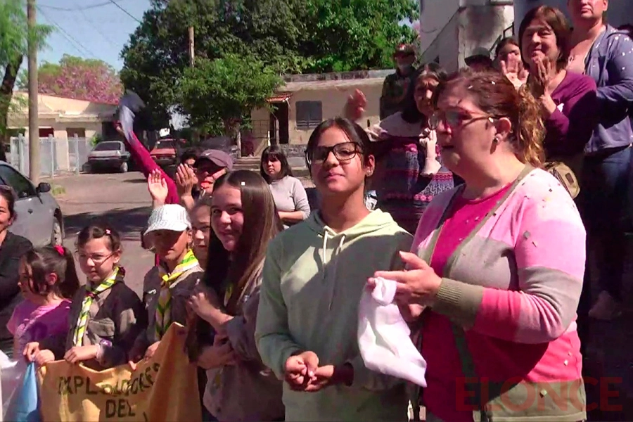 Virgen del Rosario en Bajada Grande (foto Elonce)