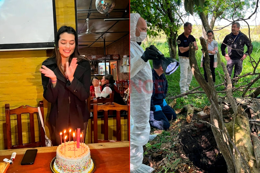 El cuerpo de Daiana Mendieta fue hallado en un aljibe (foto Elonce)