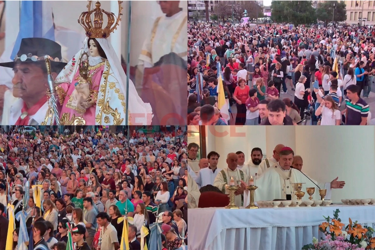 Paraná celebró a su santa patrona, la Virgen del Rosario