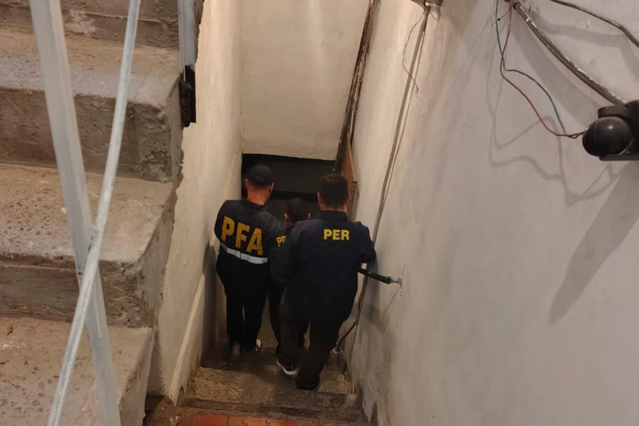 Detuvieron a pr&oacute;fugo por abuso sexual (foto Polic&iacute;a de Entre R&iacute;os)