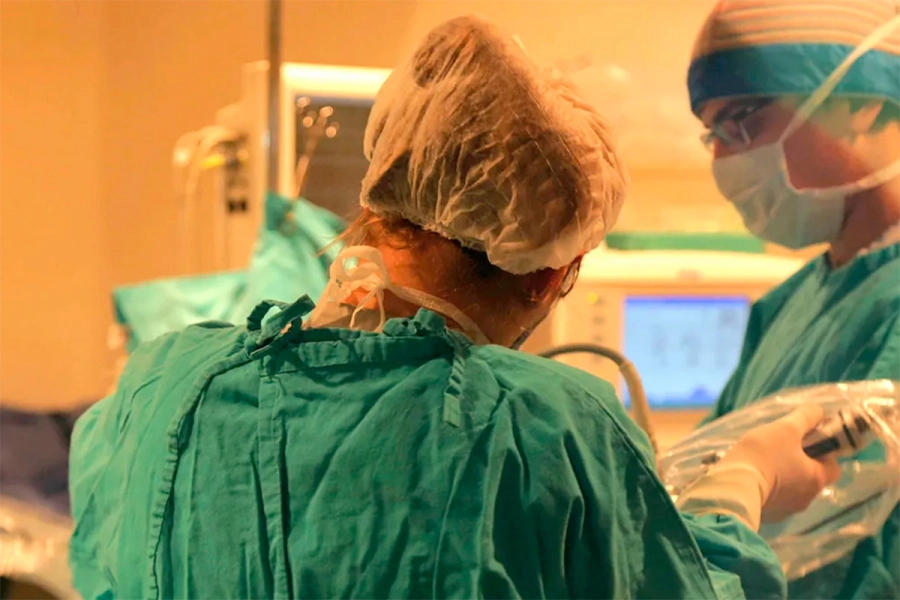 Se concret&oacute; una ablaci&oacute;n in&eacute;dita en en el pa&iacute;s