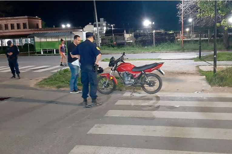 Murió un peatón tras ser atropellado por una moto en Concepción del Uruguay