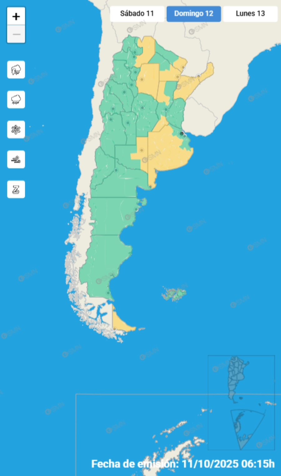 Domingo 12 de octubre
